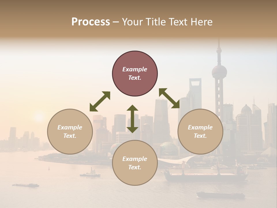 Oriental Central Structure PowerPoint Template