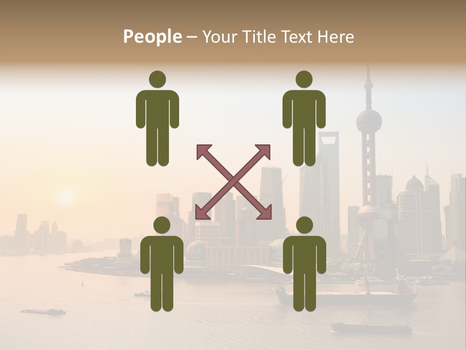 Oriental Central Structure PowerPoint Template