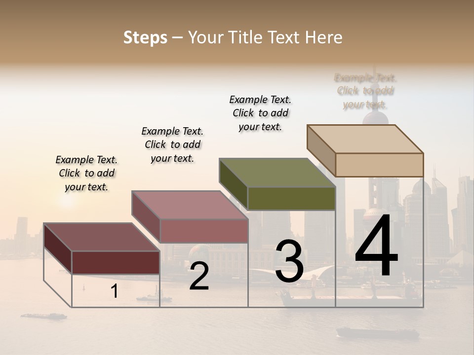 Oriental Central Structure PowerPoint Template
