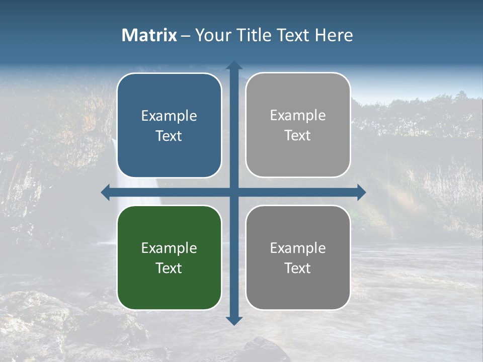 Plant Hike Landscape PowerPoint Template