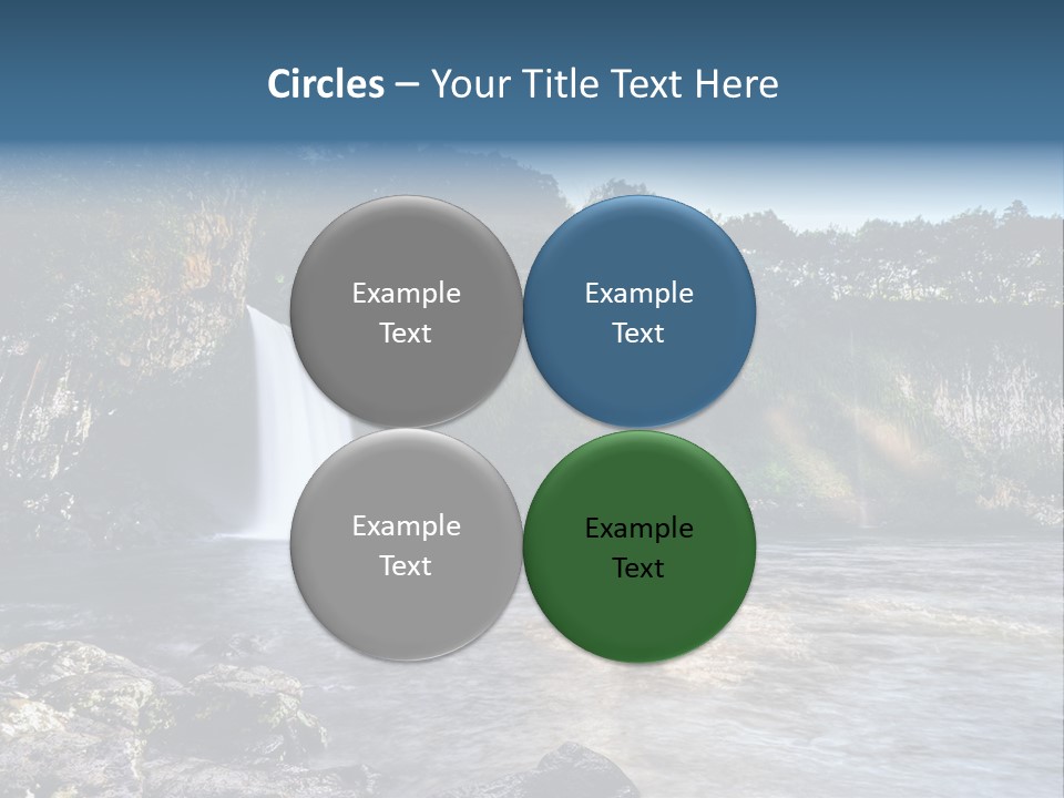 Plant Hike Landscape PowerPoint Template