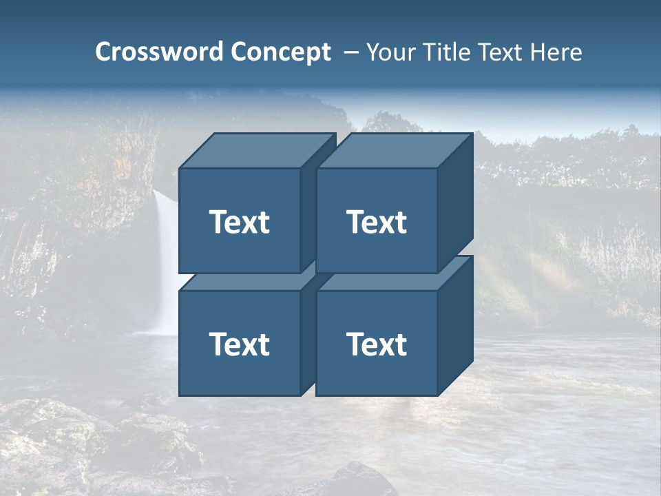 Plant Hike Landscape PowerPoint Template