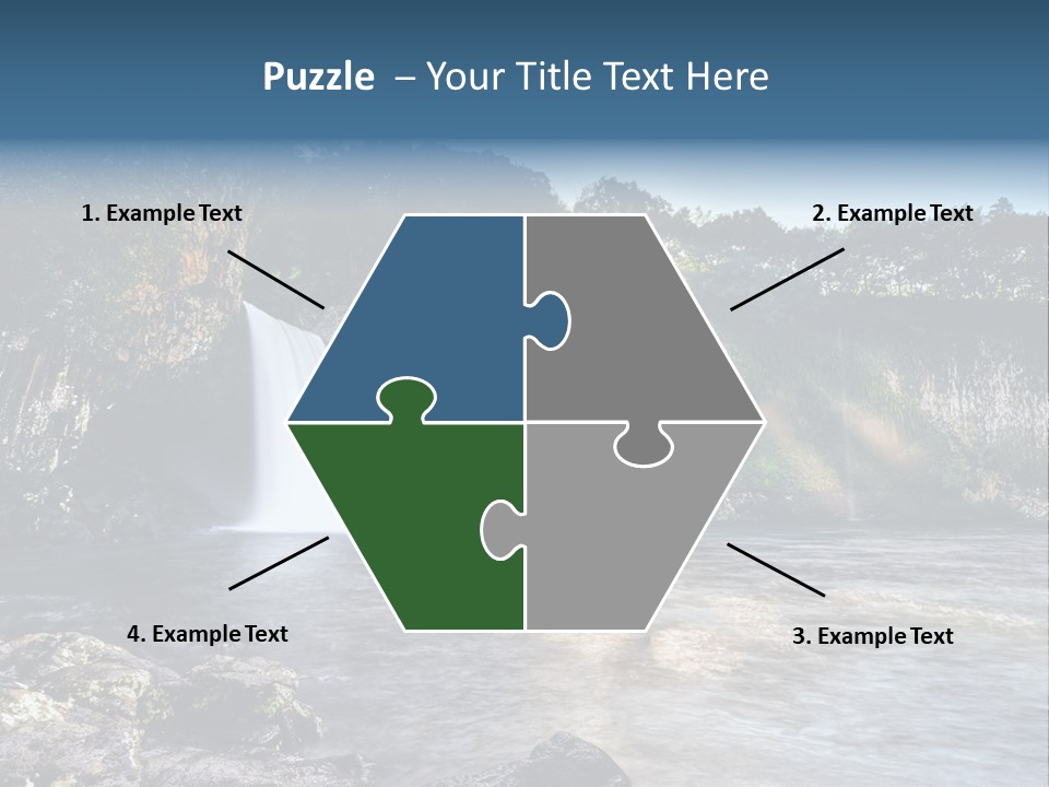 Plant Hike Landscape PowerPoint Template