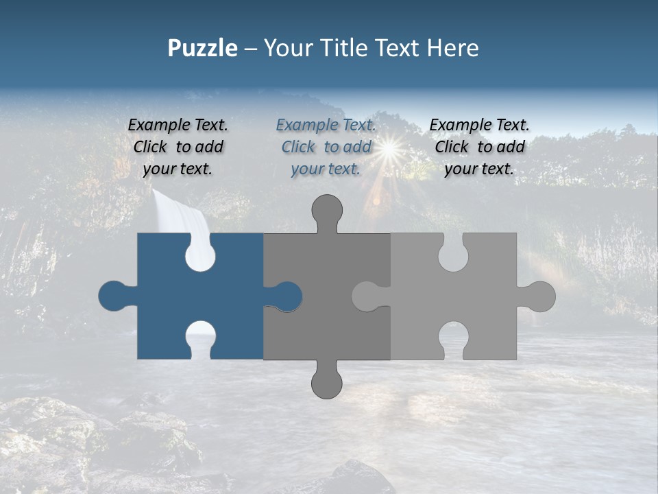 Plant Hike Landscape PowerPoint Template