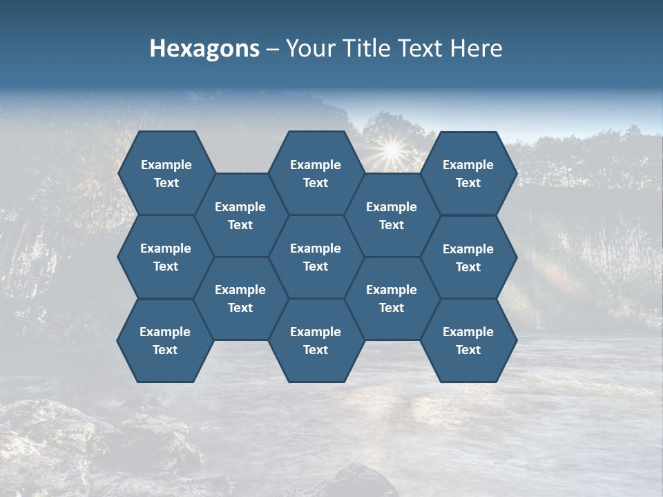 Plant Hike Landscape PowerPoint Template