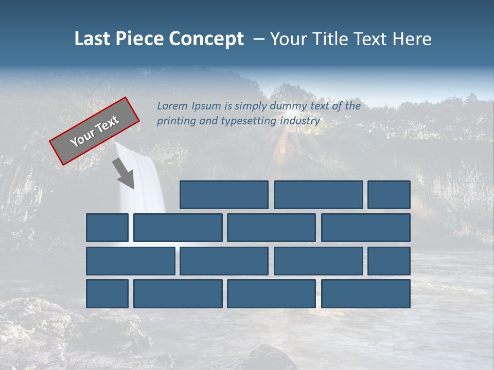 Plant Hike Landscape PowerPoint Template