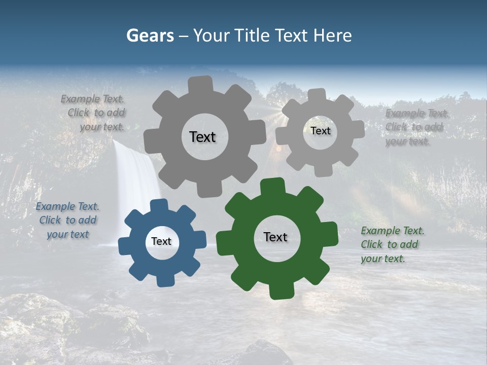 Plant Hike Landscape PowerPoint Template
