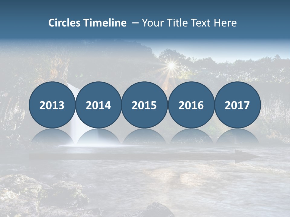 Plant Hike Landscape PowerPoint Template