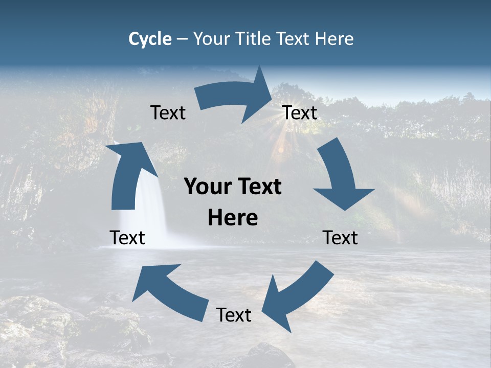 Plant Hike Landscape PowerPoint Template