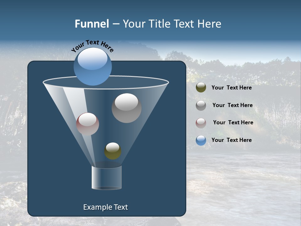 Plant Hike Landscape PowerPoint Template