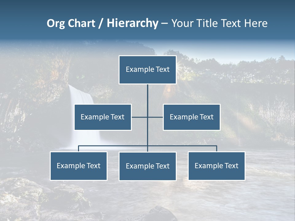 Plant Hike Landscape PowerPoint Template