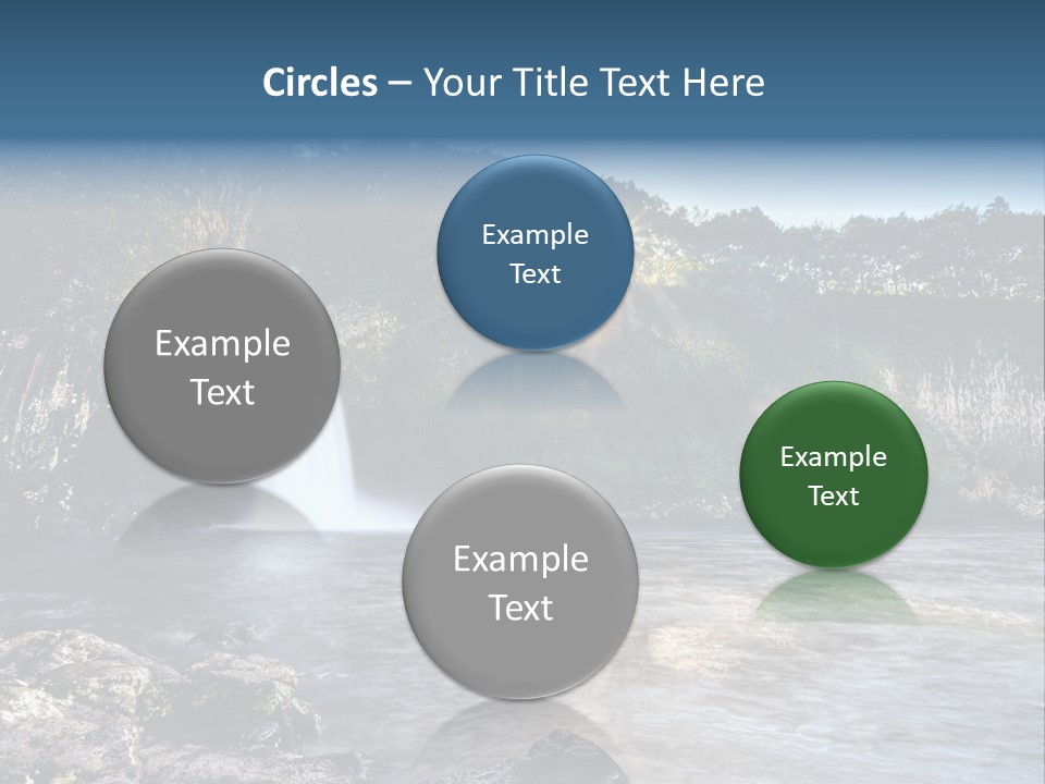 Plant Hike Landscape PowerPoint Template