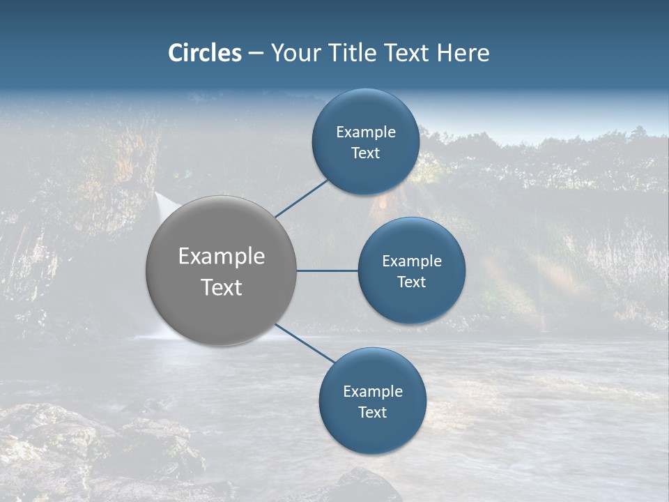 Plant Hike Landscape PowerPoint Template