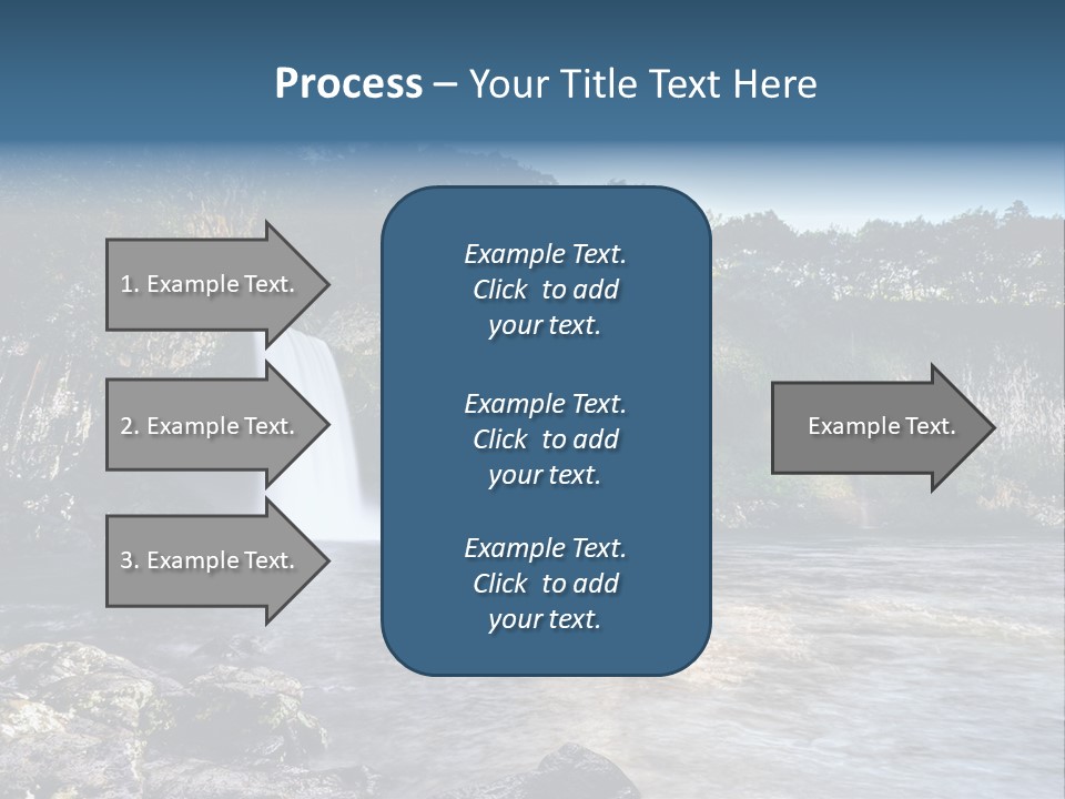 Plant Hike Landscape PowerPoint Template