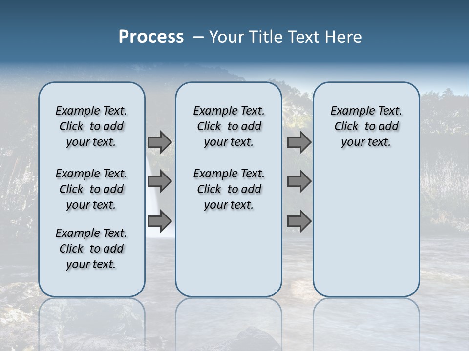 Plant Hike Landscape PowerPoint Template
