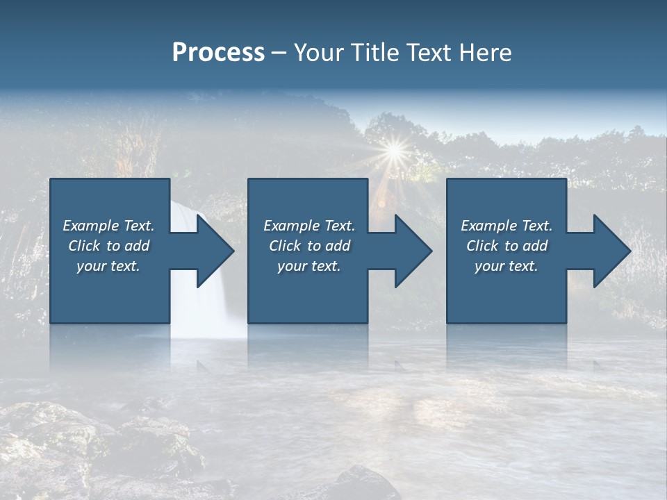 Plant Hike Landscape PowerPoint Template