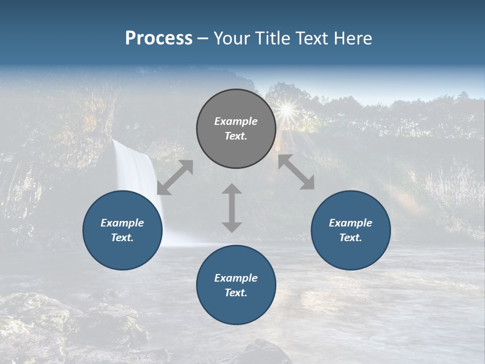 Plant Hike Landscape PowerPoint Template