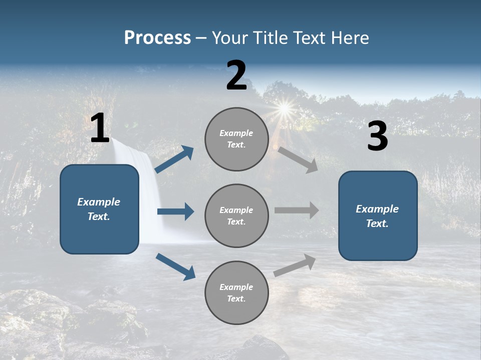 Plant Hike Landscape PowerPoint Template