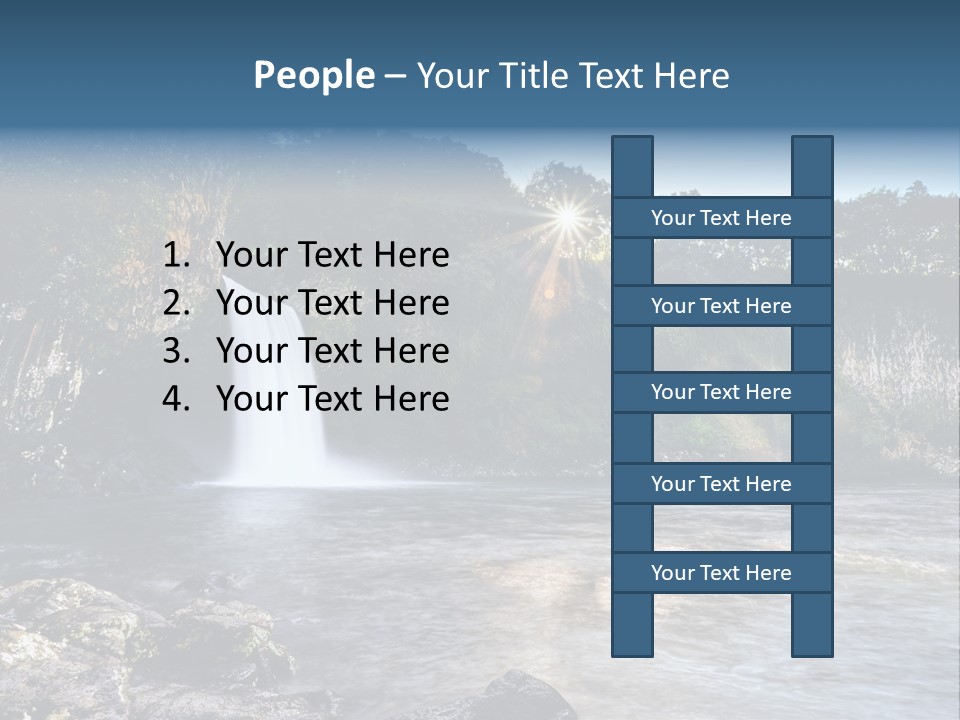 Plant Hike Landscape PowerPoint Template