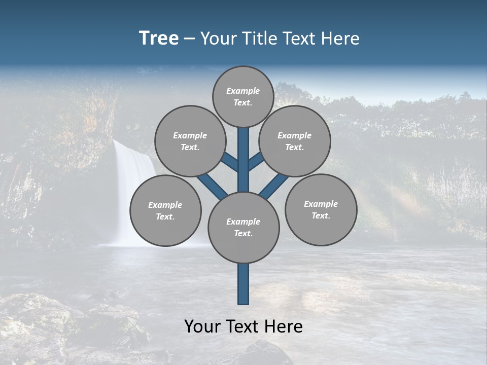 Plant Hike Landscape PowerPoint Template