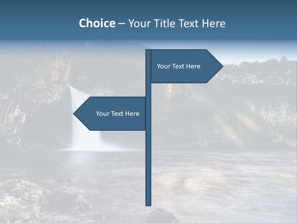 Plant Hike Landscape PowerPoint Template