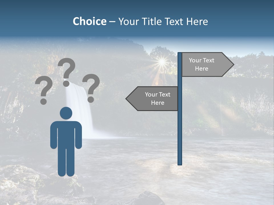 Plant Hike Landscape PowerPoint Template