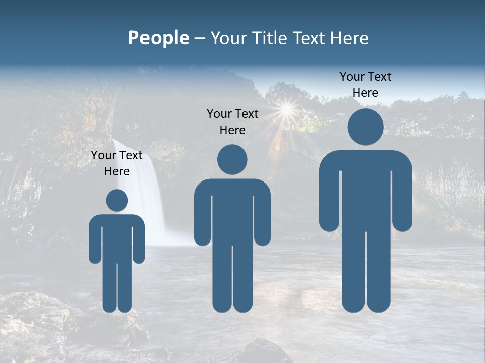 Plant Hike Landscape PowerPoint Template