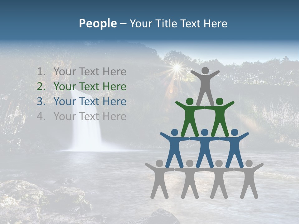 Plant Hike Landscape PowerPoint Template