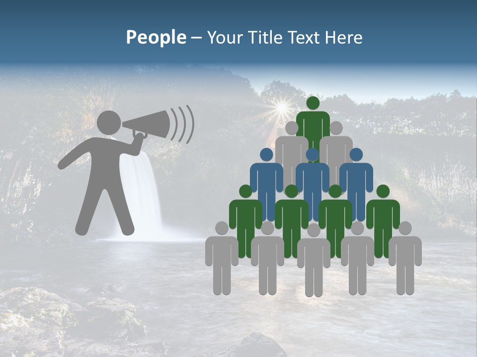 Plant Hike Landscape PowerPoint Template