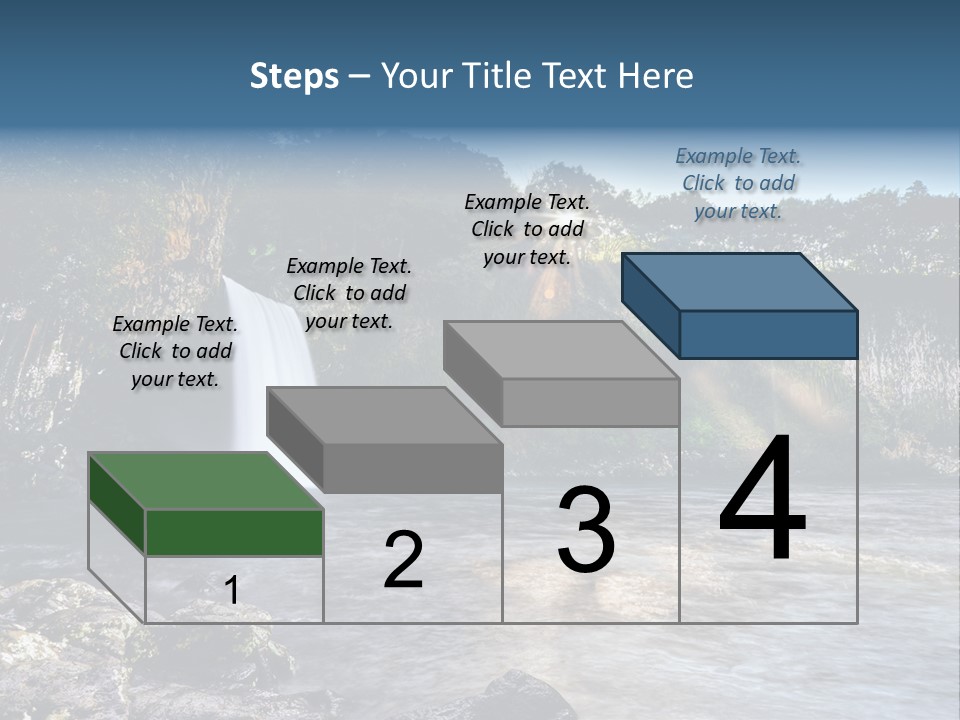 Plant Hike Landscape PowerPoint Template
