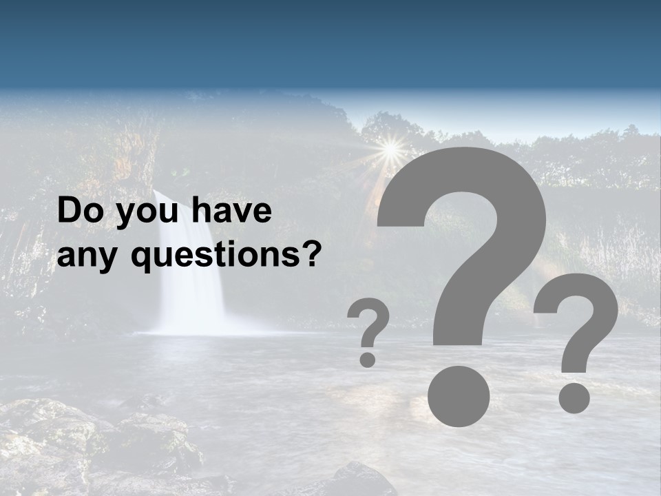 Plant Hike Landscape PowerPoint Template