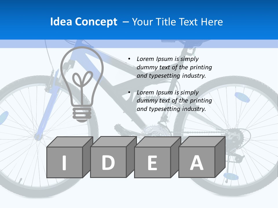 Transport Environmentally Friendly Tyre PowerPoint Template