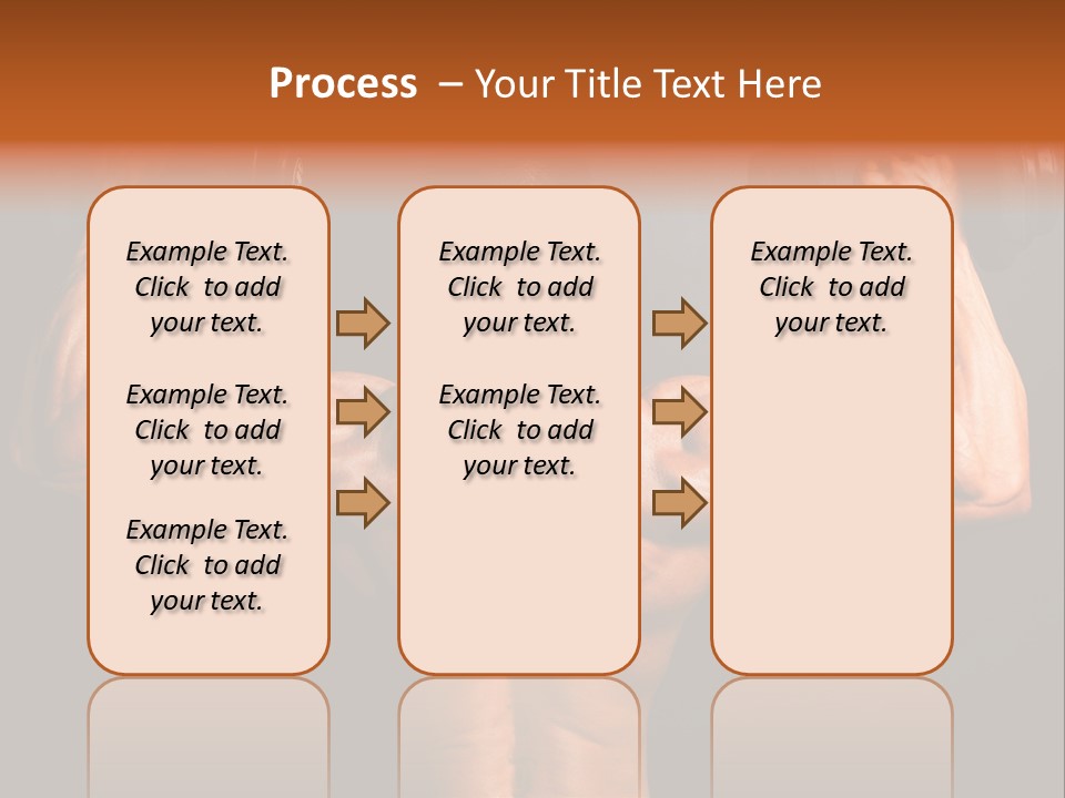 Black Background Workout Young PowerPoint Template
