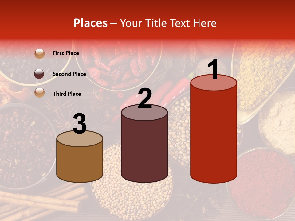 Nutmeg Spice Variety PowerPoint Template