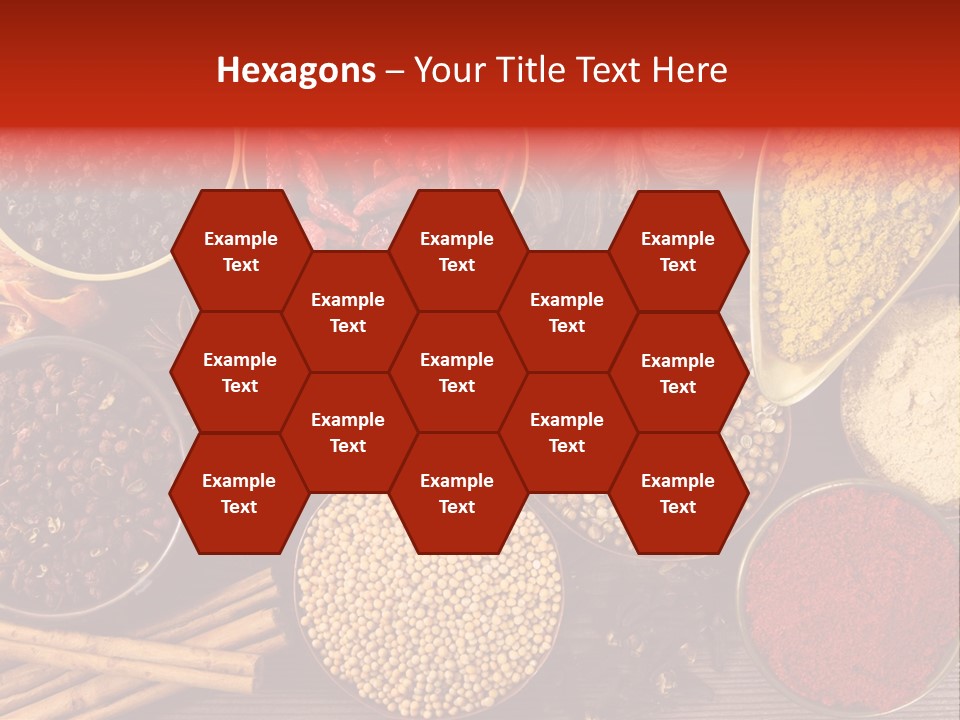 Nutmeg Spice Variety PowerPoint Template
