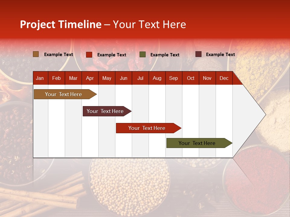 Nutmeg Spice Variety PowerPoint Template