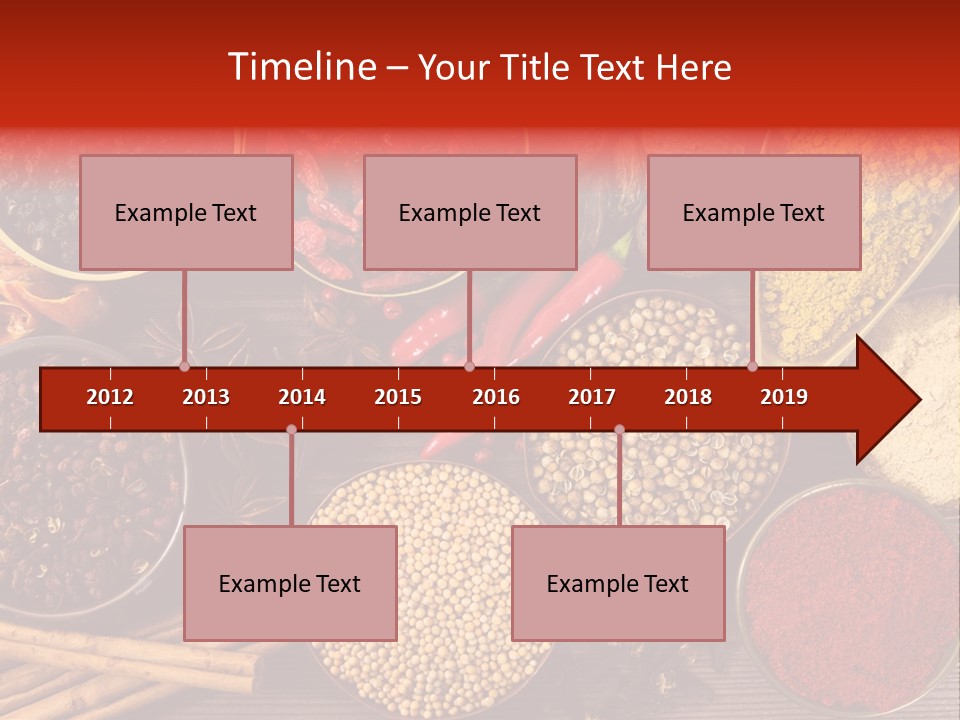 Nutmeg Spice Variety PowerPoint Template