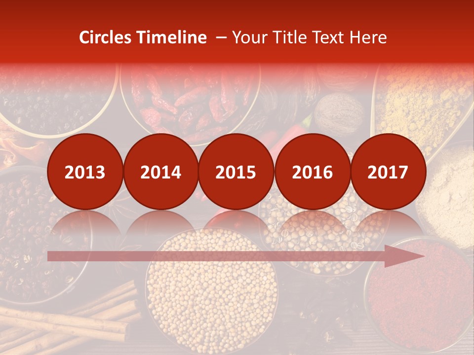 Nutmeg Spice Variety PowerPoint Template