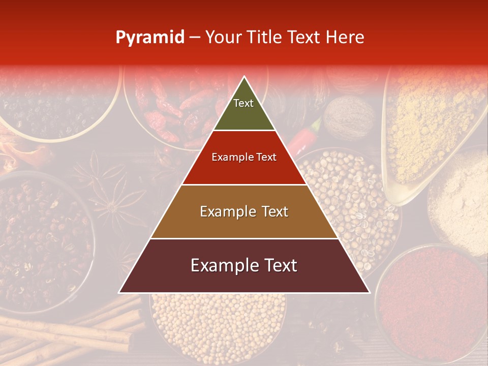 Nutmeg Spice Variety PowerPoint Template