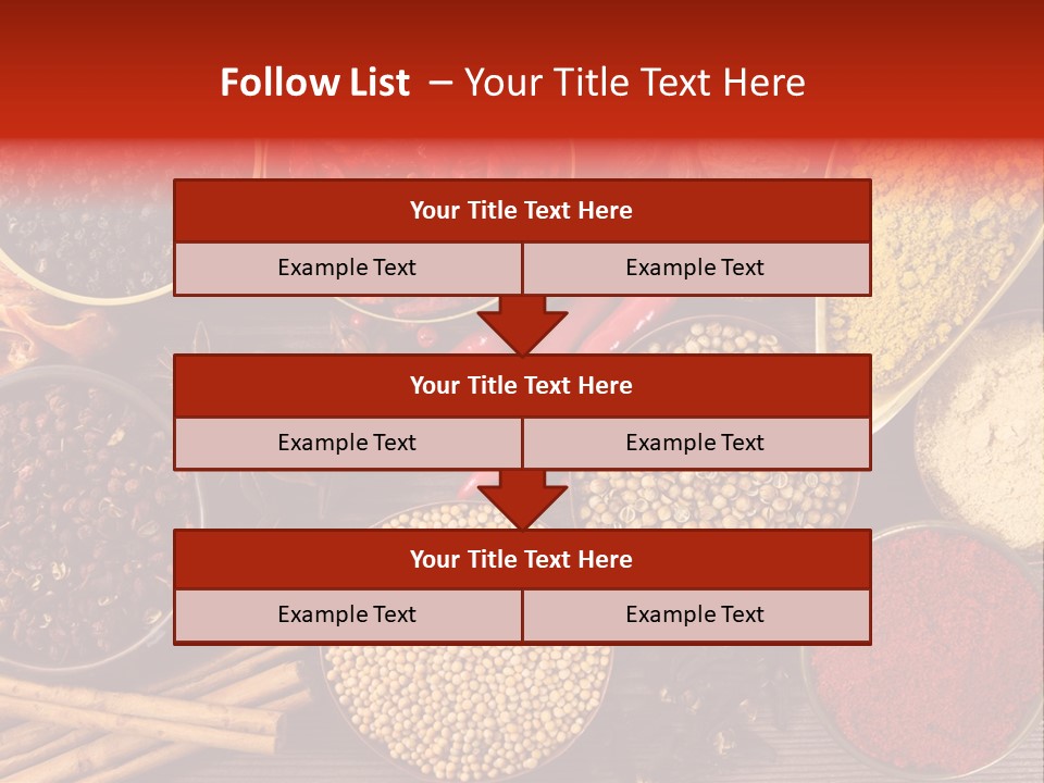Nutmeg Spice Variety PowerPoint Template
