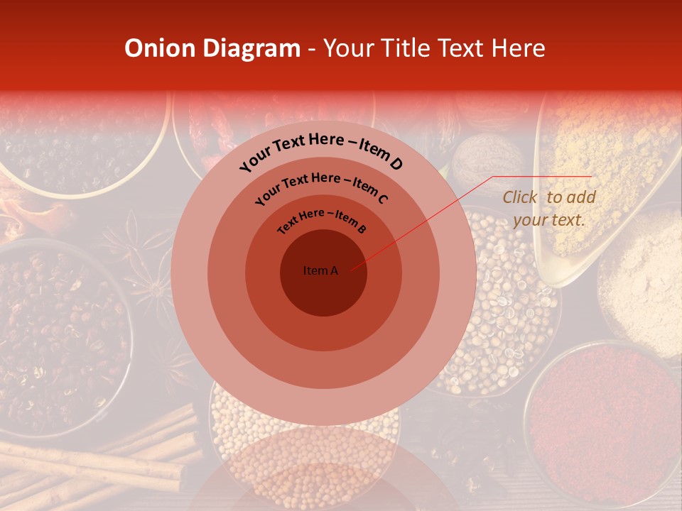 Nutmeg Spice Variety PowerPoint Template
