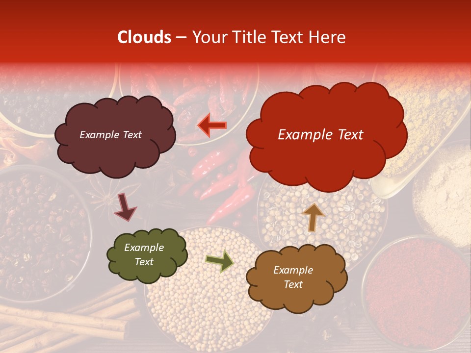 Nutmeg Spice Variety PowerPoint Template
