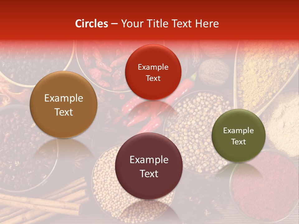 Nutmeg Spice Variety PowerPoint Template