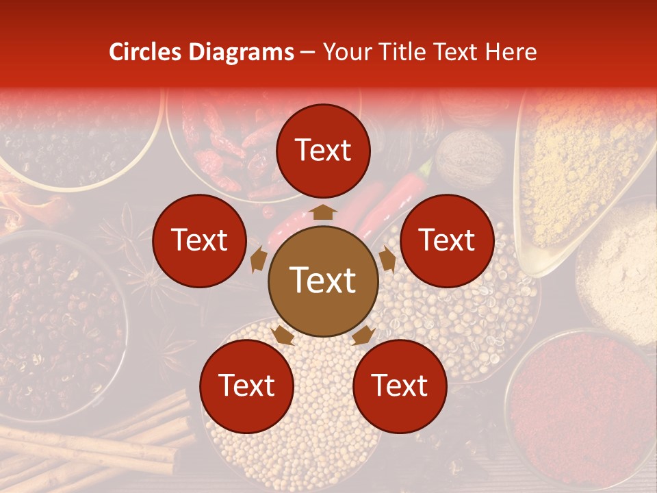 Nutmeg Spice Variety PowerPoint Template