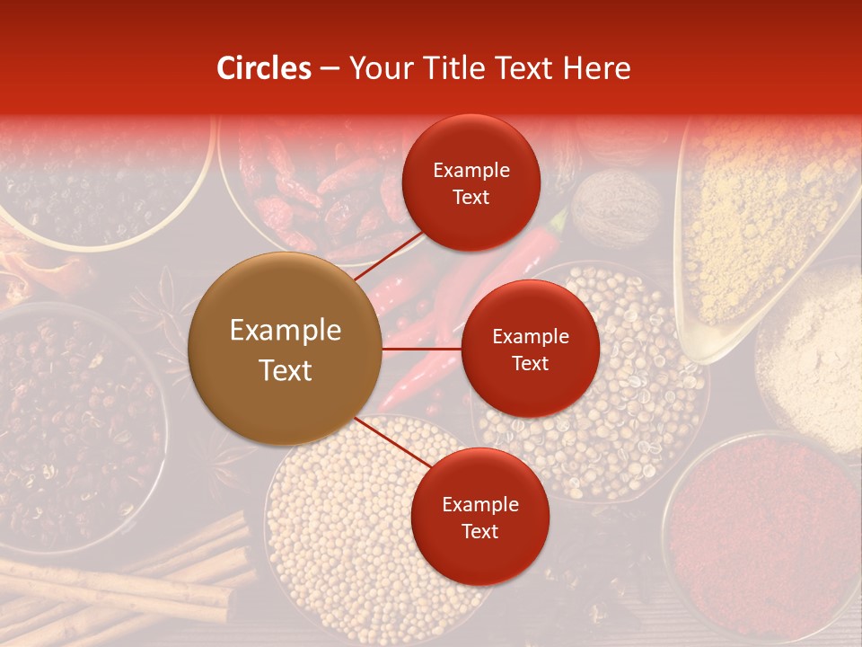 Nutmeg Spice Variety PowerPoint Template