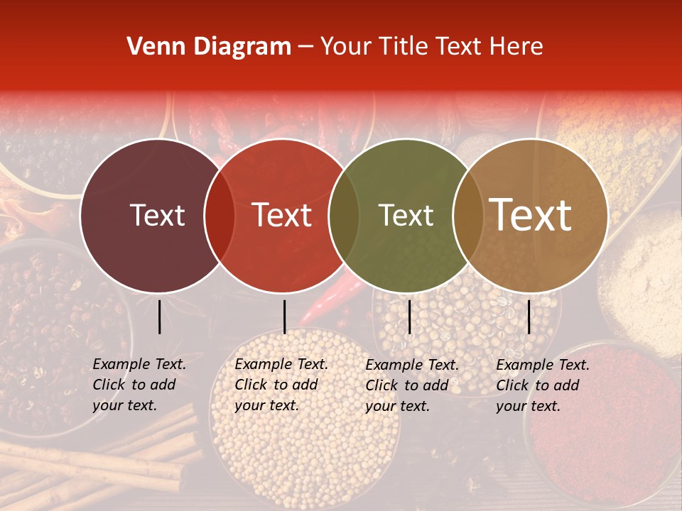 Nutmeg Spice Variety PowerPoint Template