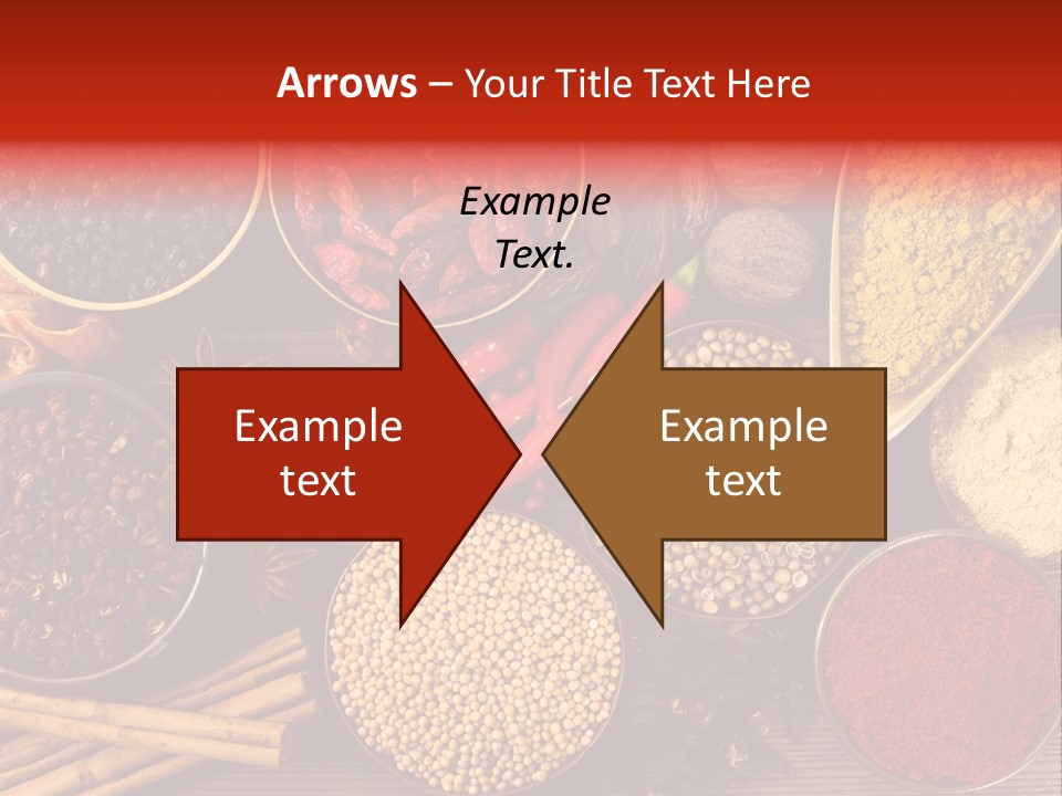 Nutmeg Spice Variety PowerPoint Template