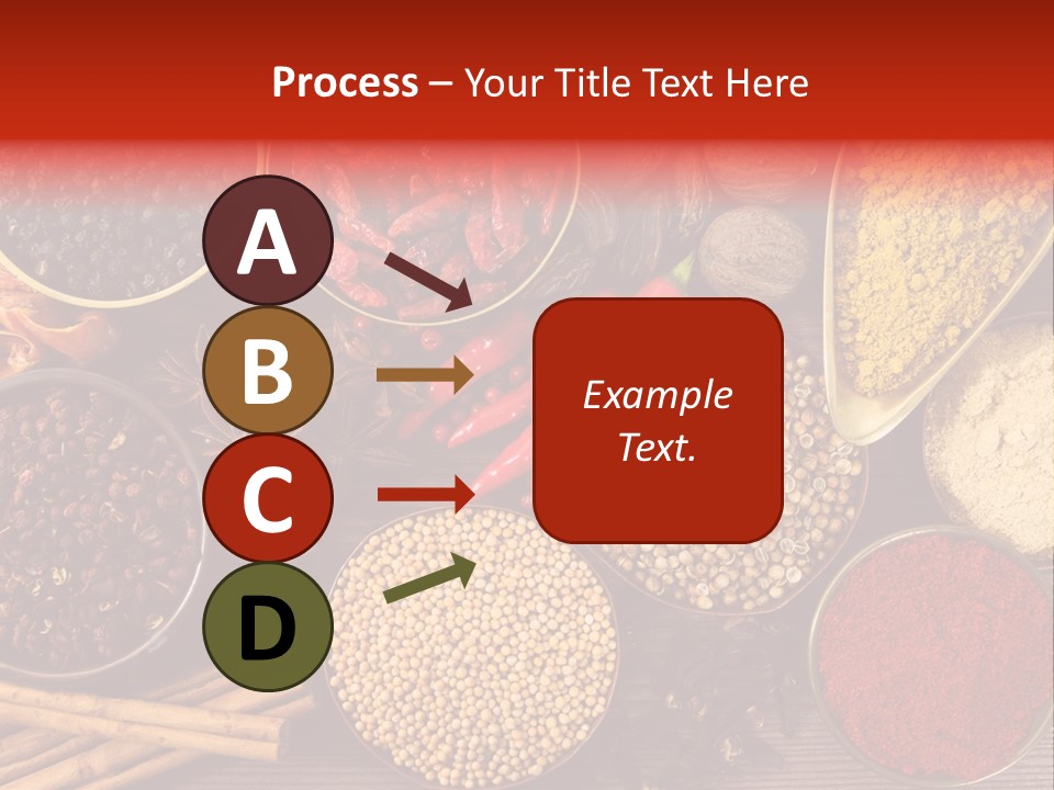 Nutmeg Spice Variety PowerPoint Template