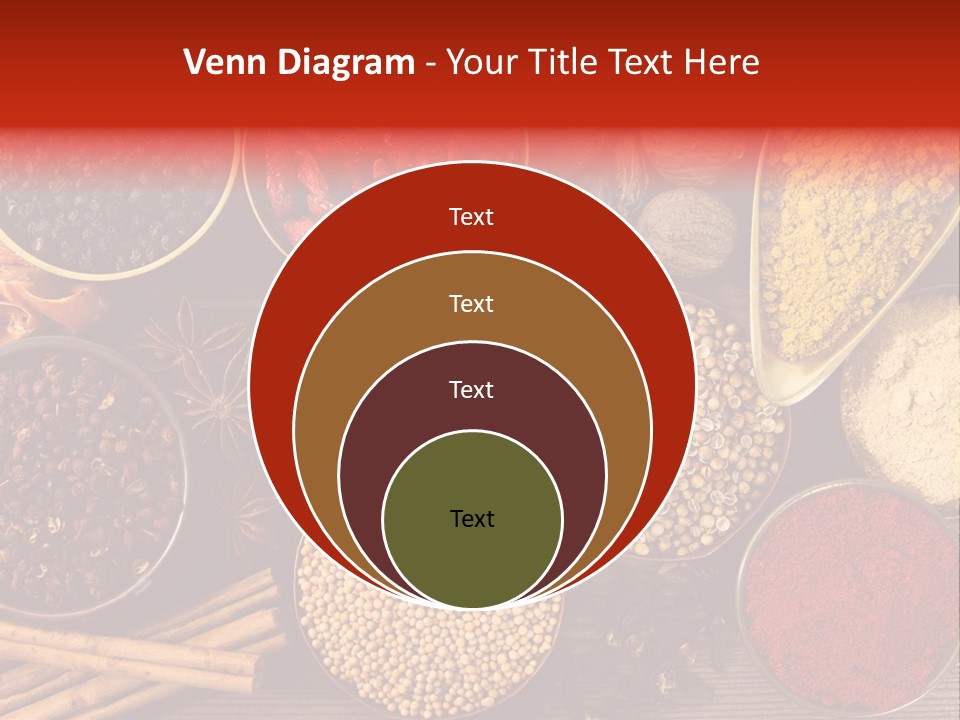 Nutmeg Spice Variety PowerPoint Template