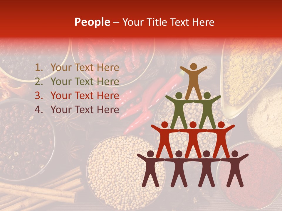 Nutmeg Spice Variety PowerPoint Template